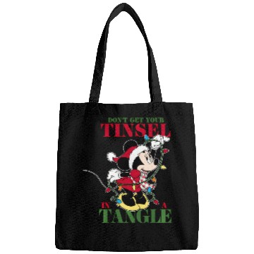 Discover Disney Minnie Mouse Tinsel Christmas Bags