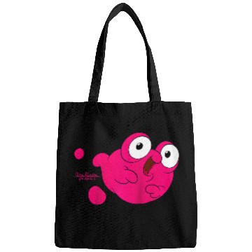 Discover Disney Treasure Planet Morph Pink Blob Raglan Baseball Tee Bags