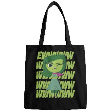Discover Disney Pixar Inside Out Disgust Ewww Retro Text Stack Premium Bags