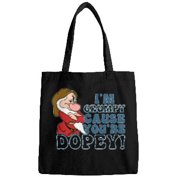 Discover Disney I'm Grumpy Because You're Dopey Bags, Snow White Grumpy Bags