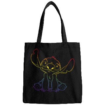 Discover Disney Lilo Stitch Pride Stitch Sitting Outline Bags