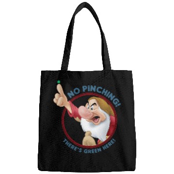 Discover Disney Snow White St. Patrick's Day Grumpy No Pinching! Bags