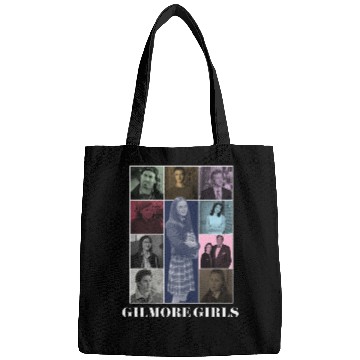 Discover Gilmore Girls Eras Tour Poster (White Print) Bags