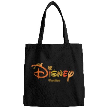Discover Disney Autumn Fill Logo Fall Trip Vacation Bags