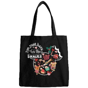 Discover I'm here for the snacks Disney Christmas Bags, Disney snacking around the world Epcot center Christmas Bags