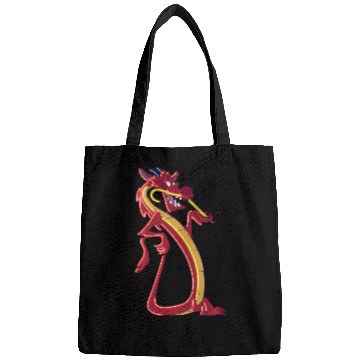 Discover Disney Mulan Mushu Neon Accent Portrait Bags