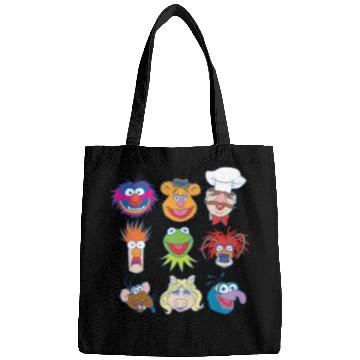 Discover Disney The Muppets Classic Characters Group Shot Logo Bags