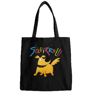 Discover Disney Pixar UP Dug Squirrel Pose Bags