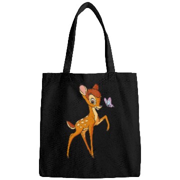 Discover Disney Bambi Young Bambi Classic Cute Happy Pose Logo Bags