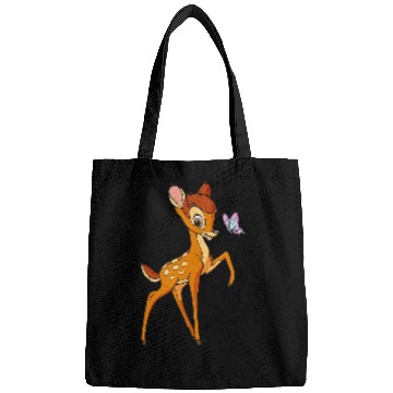 Discover Disney Bambi Young Bambi Classic Cute Happy Pose Logo Bags
