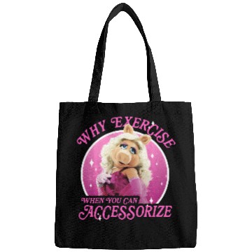 Discover Disney The Muppets Miss Piggy Why Exercise Accessorize Bags