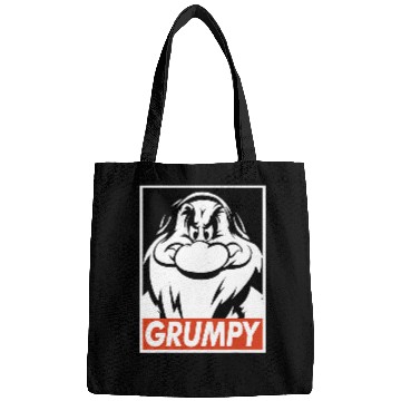 Discover Disney Snow White Grumpy Streetwear Poster Bags