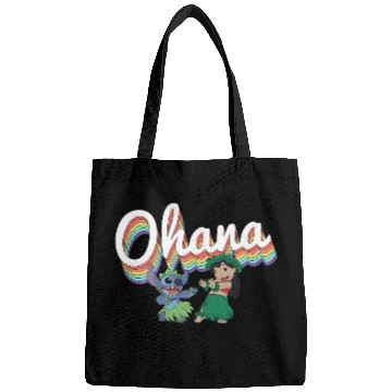 Discover Disney Lilo Stitch Pride Ohana Rainbow Bags
