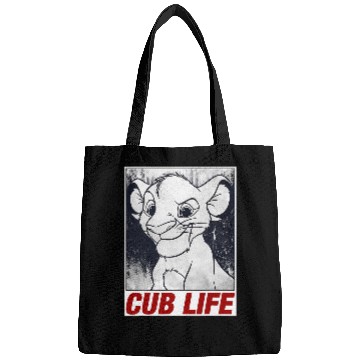 Discover Disney Lion King Simba Cub Life Streetwear Poster Bags