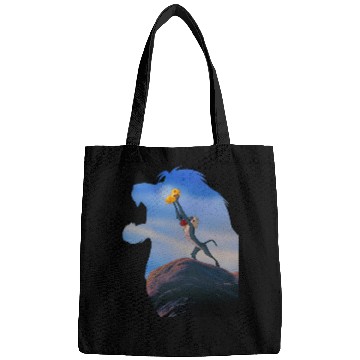 Discover Disney Lion King Mufasa Silhouette Pride Rock Rafiki Simba Bags