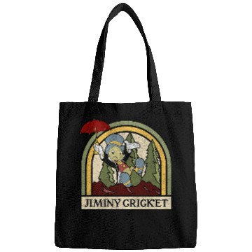 Discover Disney Pinocchio Jiminy Cricket Established 1940 Bags