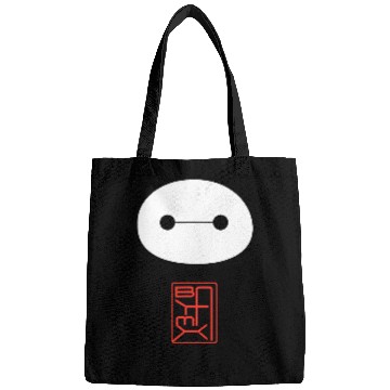 Discover Disney Big Hero 6 Baymax Face Kanji Poster Bags