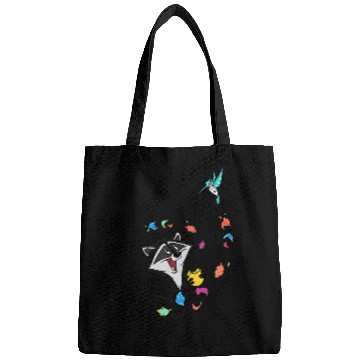 Discover Disney Pocahontas Meeko Flit Colorful Leafs Fall Bags