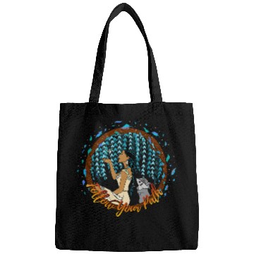 Discover Disney Pocahontas Follow Your Path Circle Text Bags