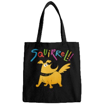 Discover Disney Pixar UP Dug Squirrel Pose Bags
