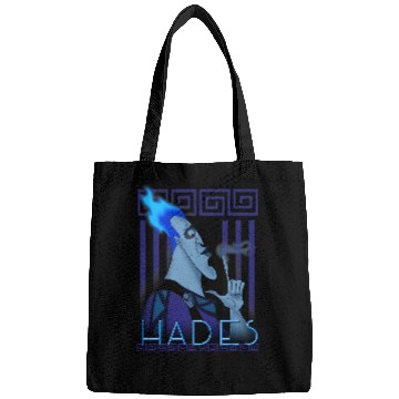 Discover Disney Hercules Hades Geometric Portrait Graphic Bags