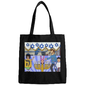 Discover Bob's Burgers Says Happy Hanukkah Bags