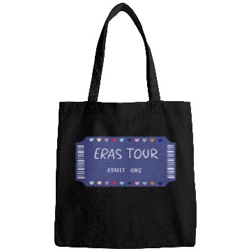 Discover Eras tour blue Bags