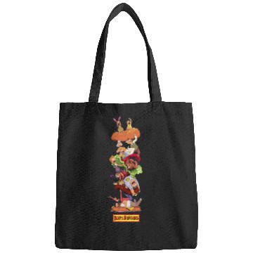 Discover Bob's Burgers Group Shot Burger Stack Bags