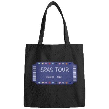Discover Eras tour blue Bags