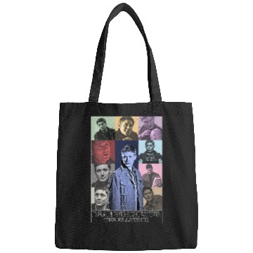 Discover Dean Winchester Eras Tour  7 T-Shirt Bags
