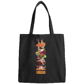 Discover Bob's Burgers Group Shot Burger Stack Bags