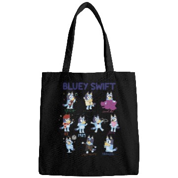 Discover The BlueyDad The Eras , BlueyDad Swift T Shirt, BlueyDad TS Tour T Shirt Bags