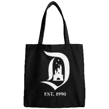 Discover Disneyland D Logo Magic Castle Bags