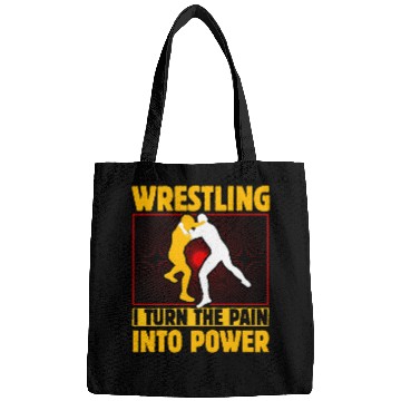 Discover Wrestling I turn the Pain into Power Bags