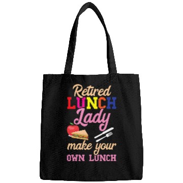 Discover Retired Lunch Lady School Meals Cafeteria Worker Bags