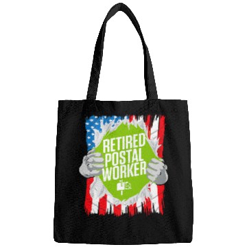 Discover Retired Postal Worker Mailman Retirement 4 Bags