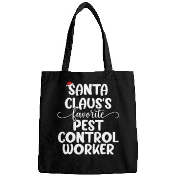 Discover Santa Claus Favorite Pest Control Worker Bags