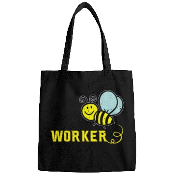 Discover Worker Bee Lover Funny Save The Bees Beekeeper Bags