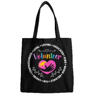 Discover Volunteer Appreciation Circle Voluntary Worker Volunteering Bags