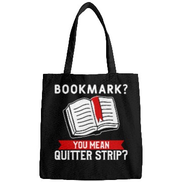 Discover Bookmark Funny Reading Quote For A Reader Book Lover Bags