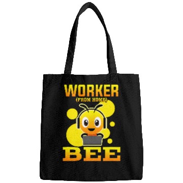Discover Worker From homes Bee Honeycomb Insect Flowers Computer IT Bags