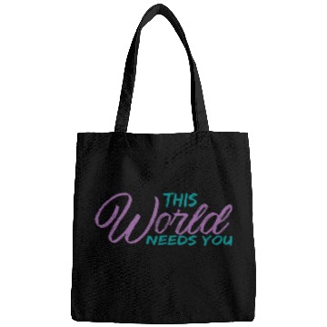 Discover World Needs You suicides Awarseness Mental Health Worker Gift Bags