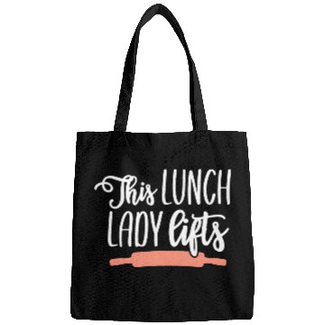 Discover School Lunch Lady Gym Lover Funny Cafeteria Worker Gift Bags
