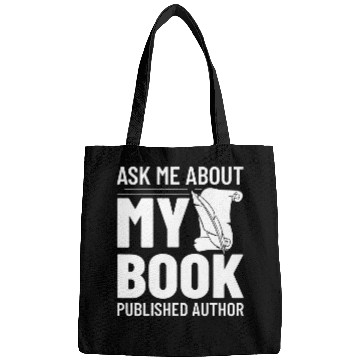 Discover Book Author Writer Beginner Quotes 3 Bags