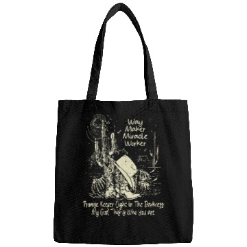 Discover Way Maker Miracle Worker Promise Keeper LightWho You Are Bags