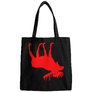 Discover Upside Down Moose Zoologist Red World Moose Day Bags