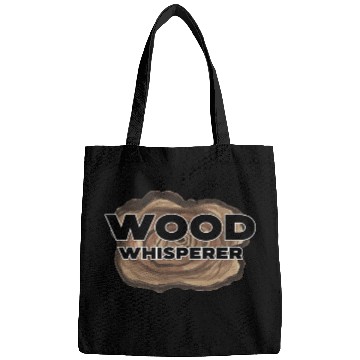 Discover Wood Whisperer Funny Woodworker Woodworking 1 Bags