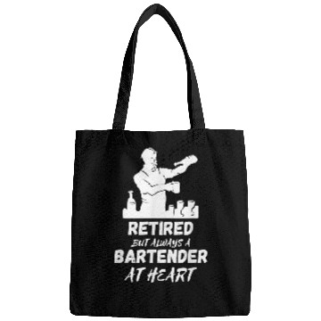 Discover Retired Bartender Intoxicologist Bar Worker Mixologist Bags