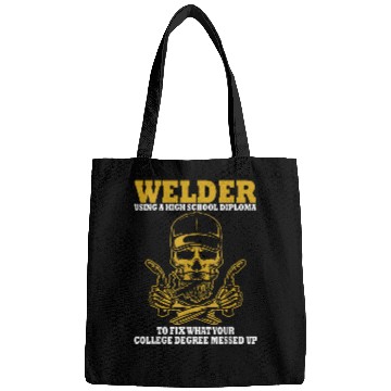 Discover Welder Using A High School Diploma To Fix What Bags
