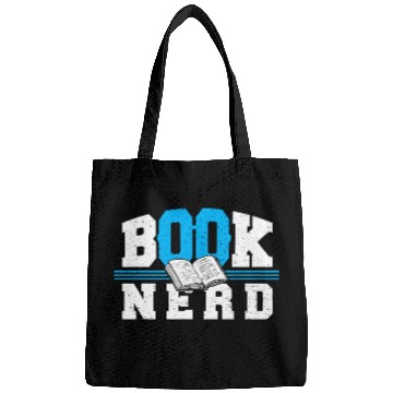 Discover Funny Nerd Book Nerd Reading Bags